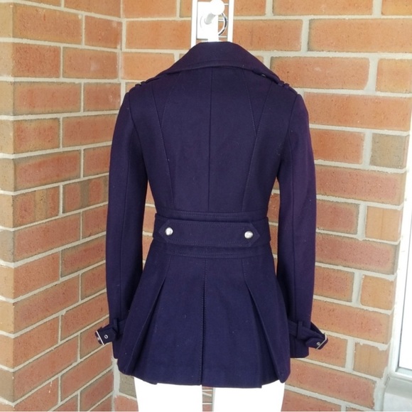 Navy Blue/Purple Miss Sixty Peacoat Perfect Condition - Picture 7 of 7